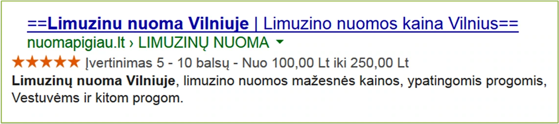 snipet