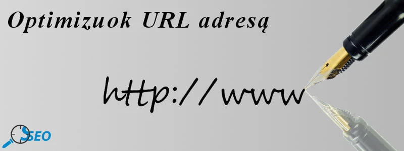 Optimizuok Url adresą